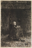 TvB G 1698
<br/>
Baby in kinderstoel
<br/>
<em>Israels, Jozef (1824-1911)</em>